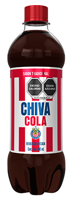 Chiva Cola botellin 600 ml. Sabor Tradicional