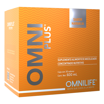 Omniplus Evolution Naranja, Caja con 30 Sobres